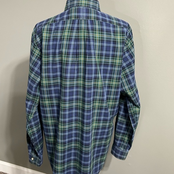 Polo,Ralph Lauren,men’s size L, classic fit plaid, long sleeve button down shirt - Picture 5 of 10